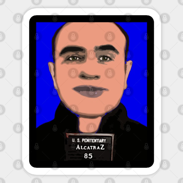 al capone Sticker by oryan80